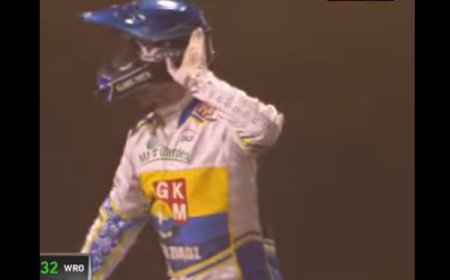 Tak to robiła legenda żużla !